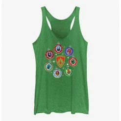 HER Marvel Guardians Of The Galaxy Holiday Special Holiday Ornaments Womens Tank Top