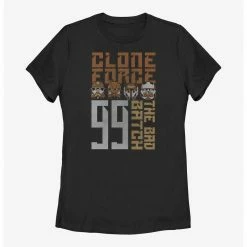 HER Star Wars: The Bad Batch Clone Force 99 Womens T-Shirt