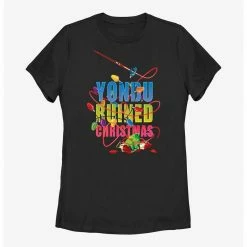 HER Marvel Guardians Of The Galaxy Holiday Special Yondu Ruined Christmas Womens T-Shirt