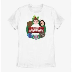 HER Marvel Guardians Of The Galaxy Holiday Special Seasons Grootings Womens T-Shirt