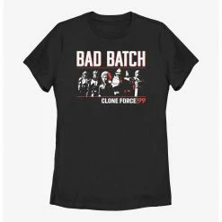 HER Star Wars: The Bad Batch Lineup Womens T-Shirt