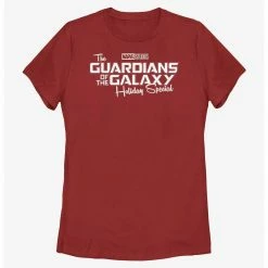 HER Marvel Guardians Of The Galaxy Holiday Special Logo Womens T-Shirt