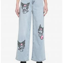 HUNIVERS Kuromi Straight Leg Jeans