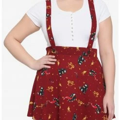 HUNIVERS Fantastic Beasts: The Secrets Of Dumbledore Niffler Suspender Skirt Plus Size