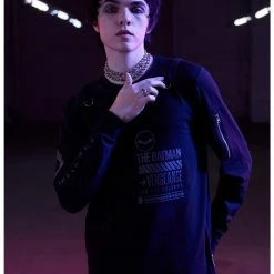 OURUNVRS DC Comics The Batman Tactical Long-Sleeve T-Shirt