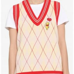 HUNIVERS Her Universe Disney Winnie The Pooh Argyle Sweater Vest