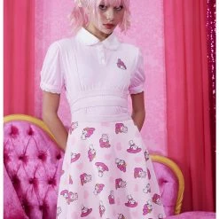 HUNIVERS My Melody Strappy Suspender Skirt