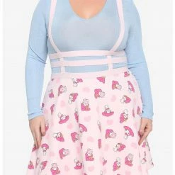 HUNIVERS My Melody Strappy Suspender Skirt Plus Size