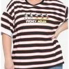 HUNIVERS Her Universe Disney Mickey Mouse Lineup Stripe T-Shirt Plus Size