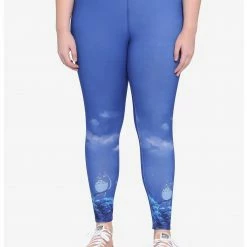 HUNIVERS Her Universe Studio Ghibli My Neighbor Totoro Night Sky Leggings Plus Size