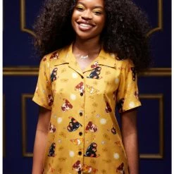 HUNIVERS Fantastic Beasts: The Secrets Of Dumbledore Niffler Woven Button-Up