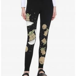 HUNIVERS Star Wars The Mandalorian The Child Leggings