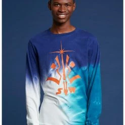 OURUNVRS Our Universe Star Wars: The Clone Wars Ahsoka Tano Tie-Dye Long-Sleeve T-Shirt