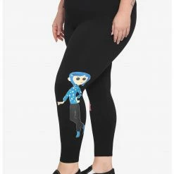 HUNIVERS Coraline Mirror Leggings Plus Size