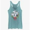 HER Disney 101 Dalmatians Puppy Christmas Wreath Womens Tank Top