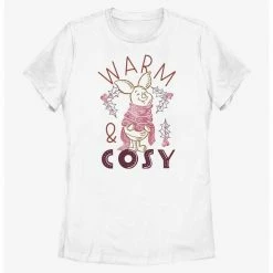 HER Disney Winnie The Pooh Piglet Warm And Cosy Womens T-Shirt