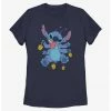 HER Disney Lilo & Stitch Hanukkah Spinning Dreidels Womens T-Shirt