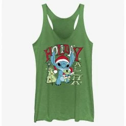 HER Disney Lilo & Stitch Holiday Aloha Womens Tank Top