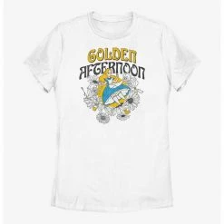 HER Disney Alice In Wonderland Golden Afternoon Womens T-Shirt
