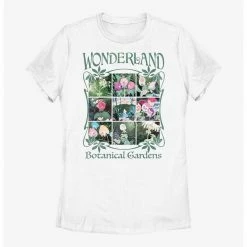 HER Disney Alice In Wonderland Botanical Gardens Womens T-Shirt