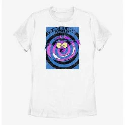 Disney Alice In Wonderland Cheshire Not All There Womens T-Shirt