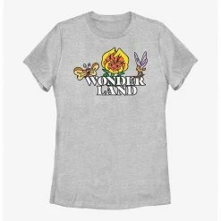 HER Disney Alice In Wonderland Flower Logo Womens T-Shirt