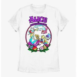 HER Disney Alice In Wonderland Tea Time Womens T-Shirt