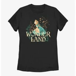 HER Disney Alice In Wonderland Smell The Flowers Womens T-Shirt