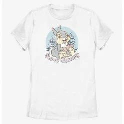 HER Disney Bambi Snow Bunny Thumper Womens T-Shirt