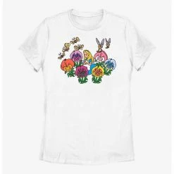 HER Disney Alice In Wonderland Flowerland Womens T-Shirt