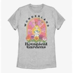 HER Disney Alice In Wonderland Retro Botanical Garden Womens T-Shirt