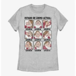 HER Disney Snow White And The Seven Dwarfs Spanish Grumpy Womens T-Shirt