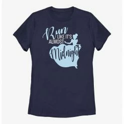 HER Disney Cinderella Run Like It's Midnight Womens T-Shirt