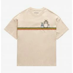 HUNIVERS Her Universe Studio Ghibli My Neighbor Totoro Totoros Retro Stripe T-Shirt Plus Size
