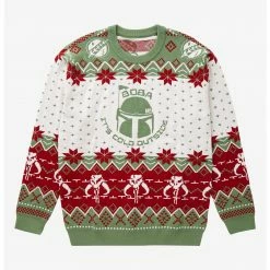 OURUNVRS Our Universe Star Wars Boba Fett Boba It's Cold Outside Holiday Sweater