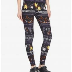 HUNIVERS The Nightmare Before Christmas Toys Fair Isle Leggings