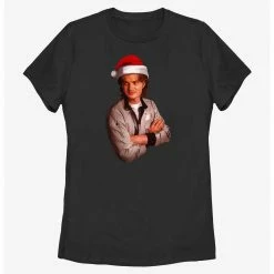 HER Stranger Things Santa Steve Womens T-Shirt