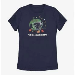 HER Star Wars The Mandalorian Santa's Helper Womens T-Shirt