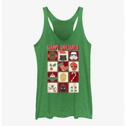 HER Star Wars Holiday Icons Womens Tank Top