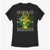 HER Marvel Loki Mischief Season Ugly Christmas Womens T-Shirt