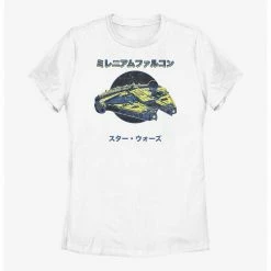 HER Star Wars Millennium Falcon In Japanese Womens T-Shirt