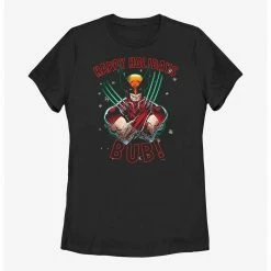 HER Marvel X-Men Wolverine Holidays Womens T-Shirt