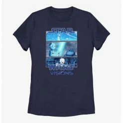 HER Star Wars: Visions Tri Panel Womens T-Shirt