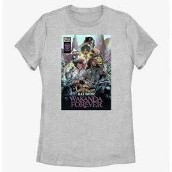 Marvel Black Panther: Wakanda Forever Comic Cover Womens T-Shirt