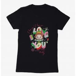 HER Elf I Love You Womens T-Shirt