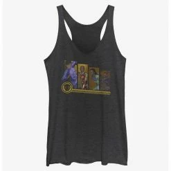 Marvel Black Panther: Wakanda Forever Hero Panels Womens Tank Top