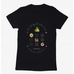 HER Elf OMG Santa's Coming Womens T-Shirt