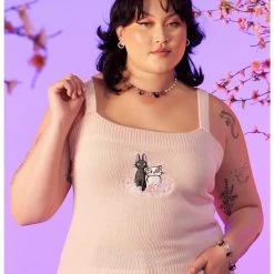 HUNIVERS Her Universe Studio Ghibli Kiki's Delivery Service Jiji & Lily Knit Cami Plus Size