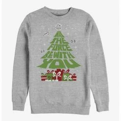HER Star Wars Force Christmas Tree Sweatshirt