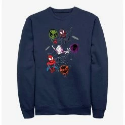 HER Marvel Spider-Man Spidey Trio Peter, Gwen, And Miles Sweatshirt